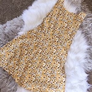 FOREVER 21 ● Yellow skater dress